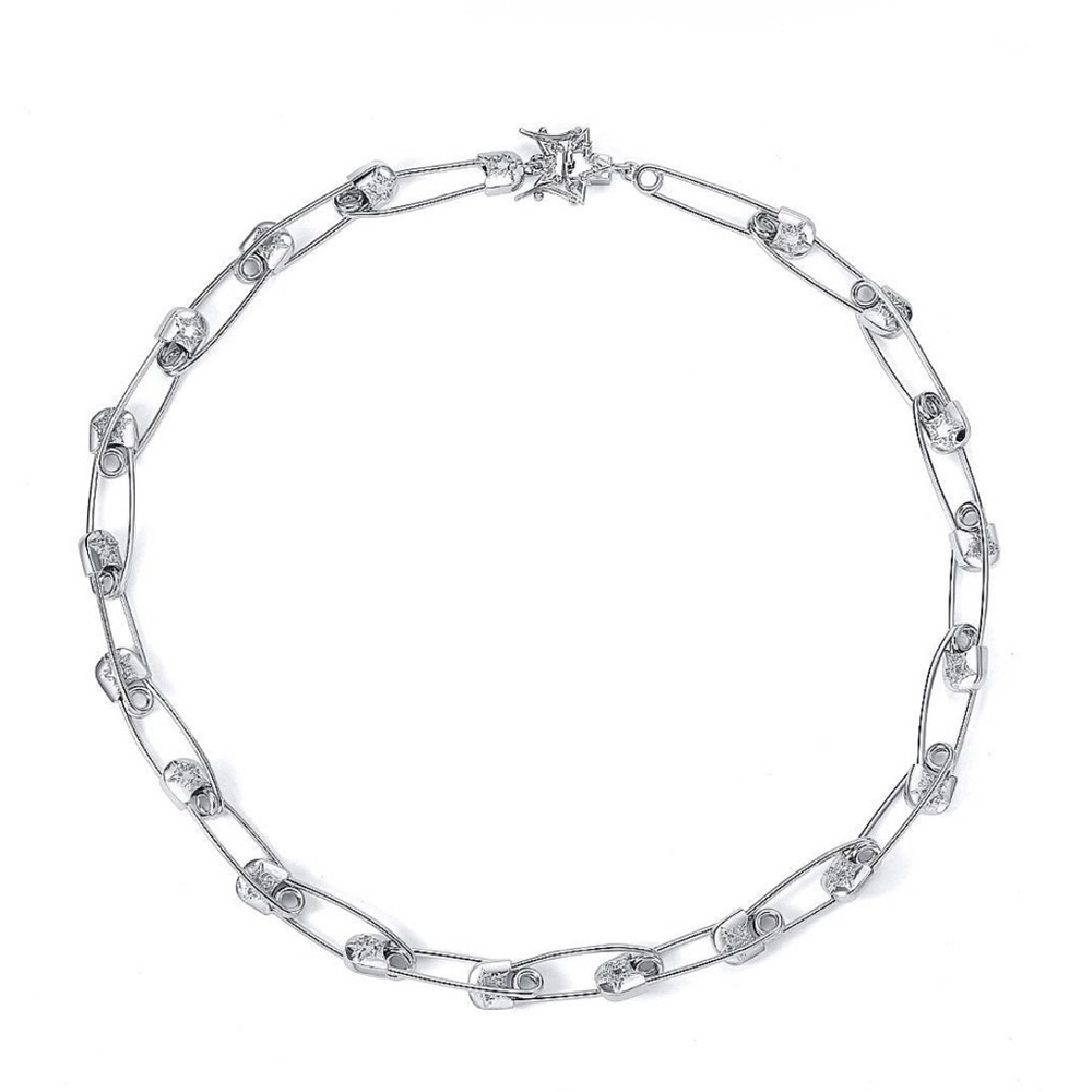 Pythia Custom Silver Necklace